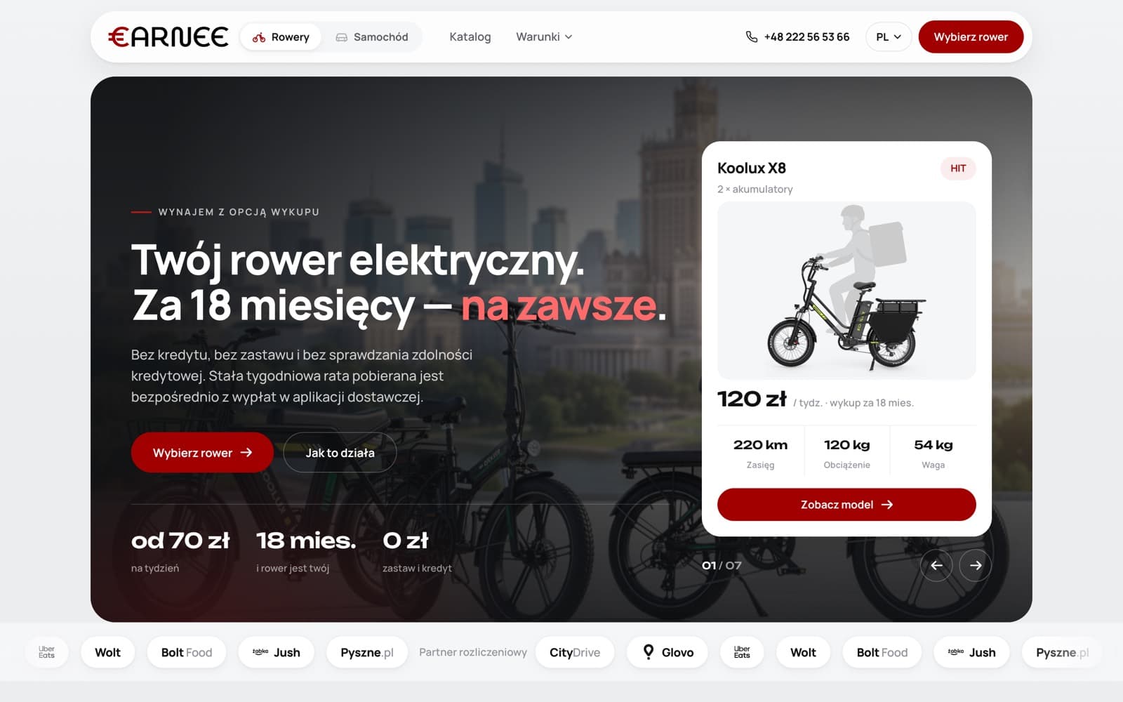 Earnee homepage